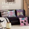 Cute O-Opanchu U-Usagi Personalized Pillow Dust Cover Bedroom Kids Party Decoration Pillowcase Birthday Children Gift