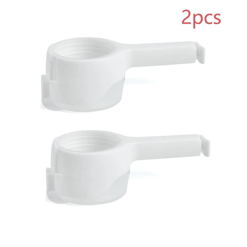 Food Preserving Bag Closure Clip Oat Dispense Spout Snack Bag Clip Moisture Seal Clip Fresh Keeping Sealer Clamp Kitchen Gadget