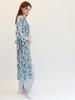 Montis Sun Pocket Long Shirt Dress Blue