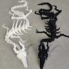 3d Printed Joint Dragon, Dragon Pendant Figurine, Gothic Cosplay Dragon Decoration