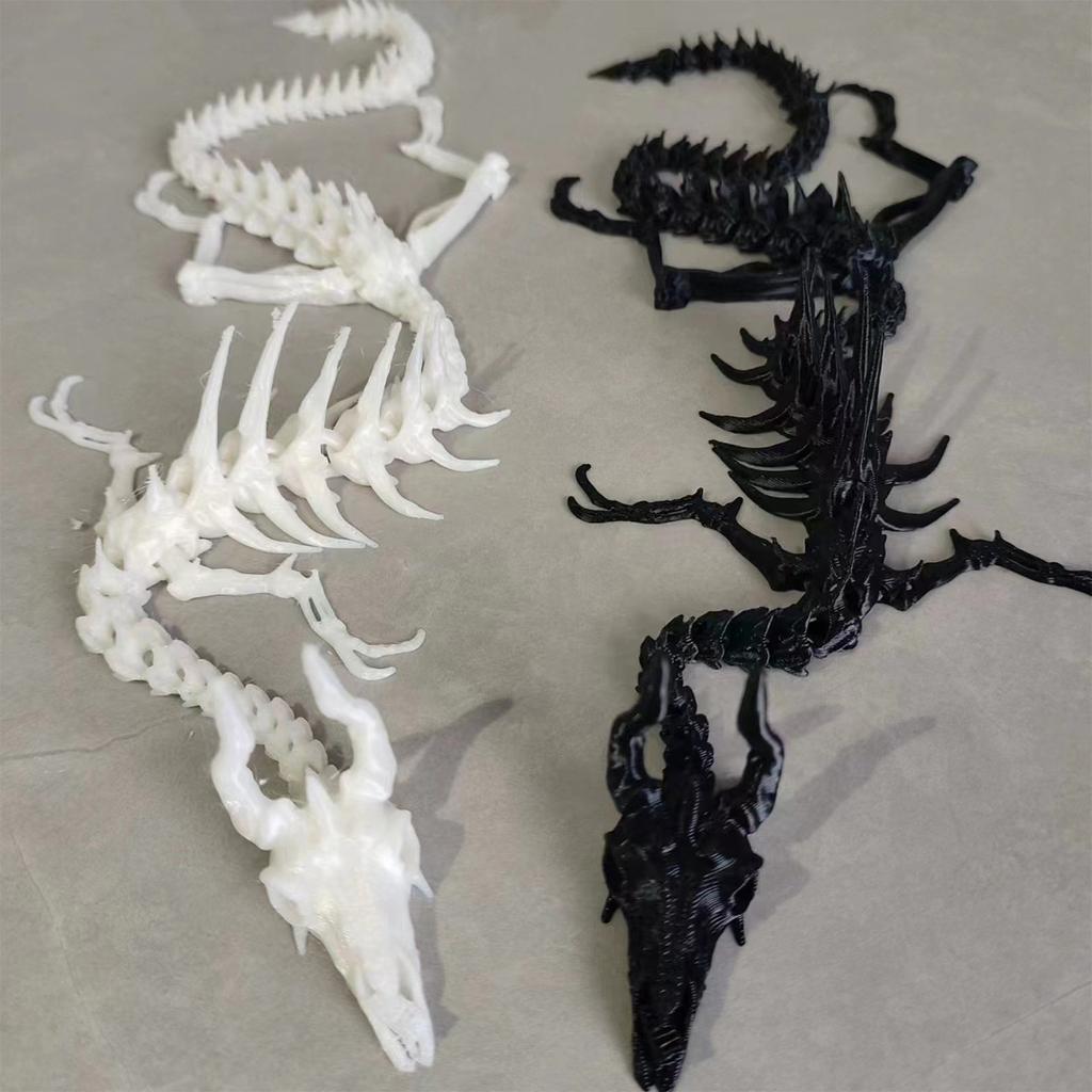3d Printed Joint Dragon, Dragon Pendant Figurine, Gothic Cosplay Dragon Decoration