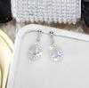 Korean Style Fashion Rhinestone Crystal Water Drop Earrings
