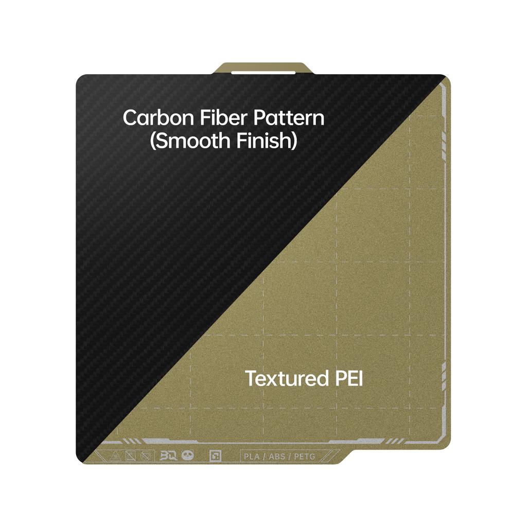 BIGTREETECH Panda Build Plate For Bambu Lab P1S P1P P2S Spring Steel Bambulab A1,P1,X1,X2D Textured Pei Sheet For Bambulabs Heat