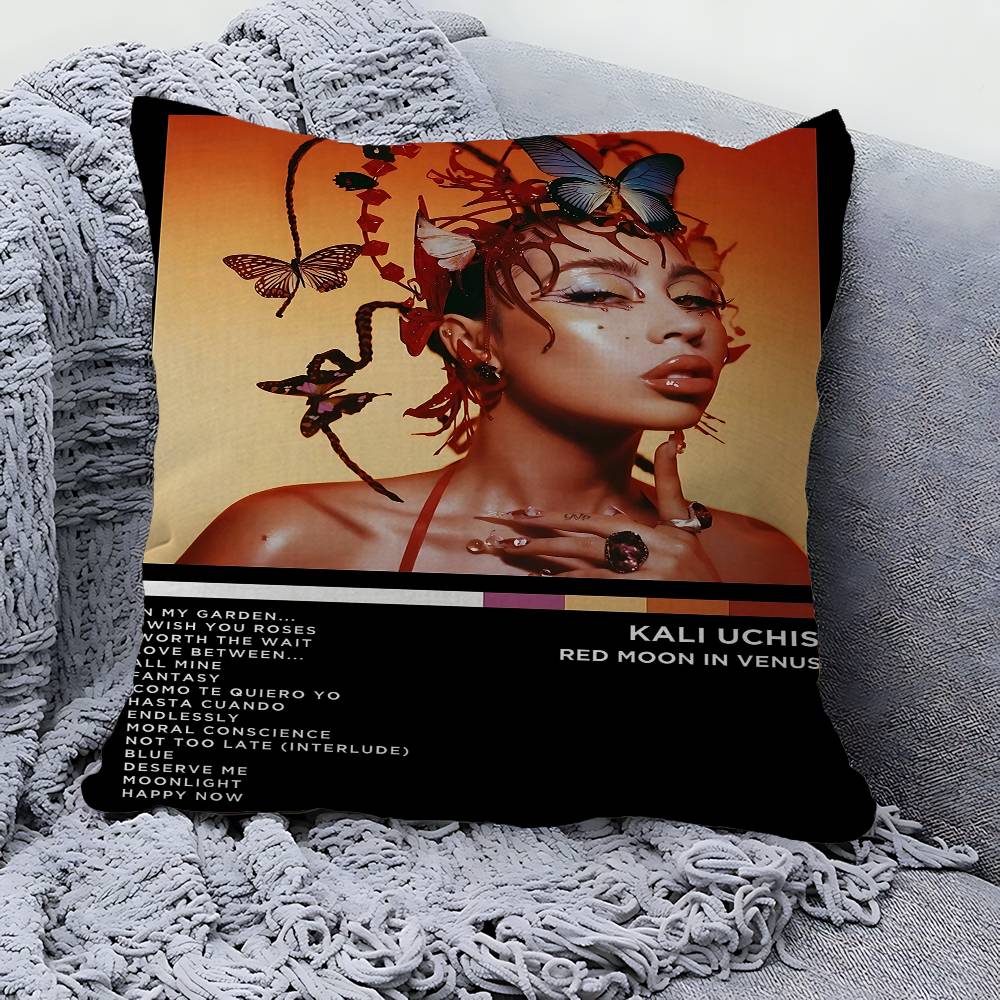 Sängerin K-Kali Uchis Kissenbezug Kissenhülle Dekor Kissenbezug Bedruckter Kissenbezug Für Sofa