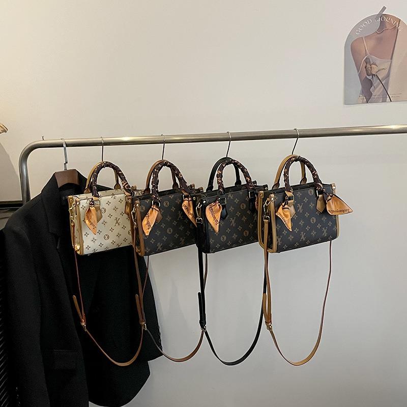 Bag New Summer Portable Small Square Bag Printed Handbag Fashion Versatile Single Shoulder Oblique Span Bag Women