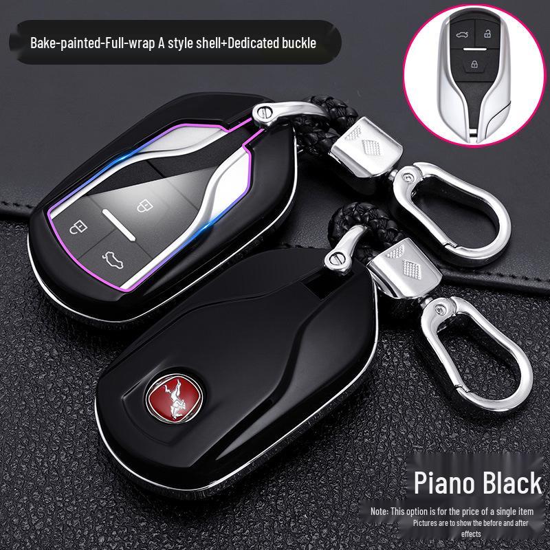 Hanteng X-Series Car Key Case: Fits X7, X7s, X5 & V7 Models - Protective Key Shell with Buckle