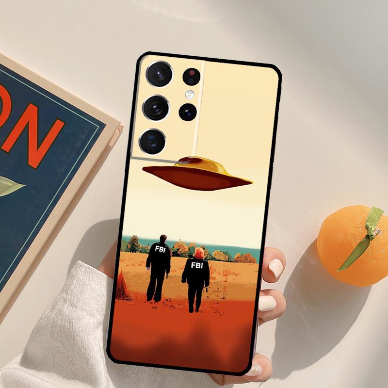 The X Files I want to Believe Phone Case For Samsung Galaxy S25 S26 Ultra S20 S21 S22 S23 S24 Plus S10 S25 FE Back Cover