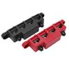 2pcs 4 Post Power Distribution Terminal Busbar Block M10 for 12‑48V Trucks RVs Boats Trailers