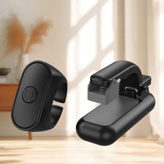 Bluetooth-compatible Remote Control Scrolling Ring APP Page Turner Wireless Phones Tablets Camera Shutter Short