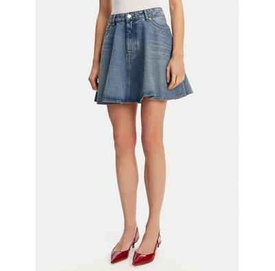 AMI Paris Denim Skirt FSK038.DE0046