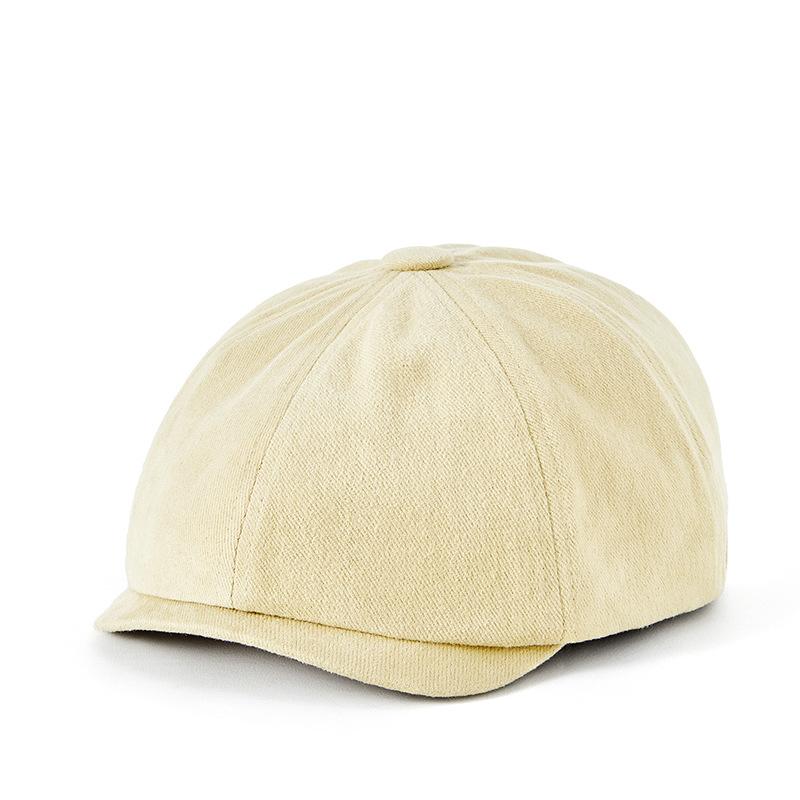 Spring and Summer Design Hat Fashionable and Warm Female Face Small Big Head Circumference Painter Newsboy Hat