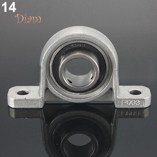 Diam 1Pc 8 - 35mm KP/KFL08 - 007 Zink Metaal Rhombic Gemonteerde Kussenblok Lager Accessoires