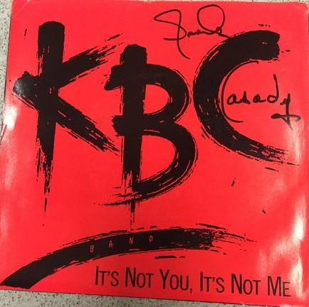 7inch Record KBC BAND Its Not You Its Not Me AS19526PROMO Arista 1987 US Rock Used