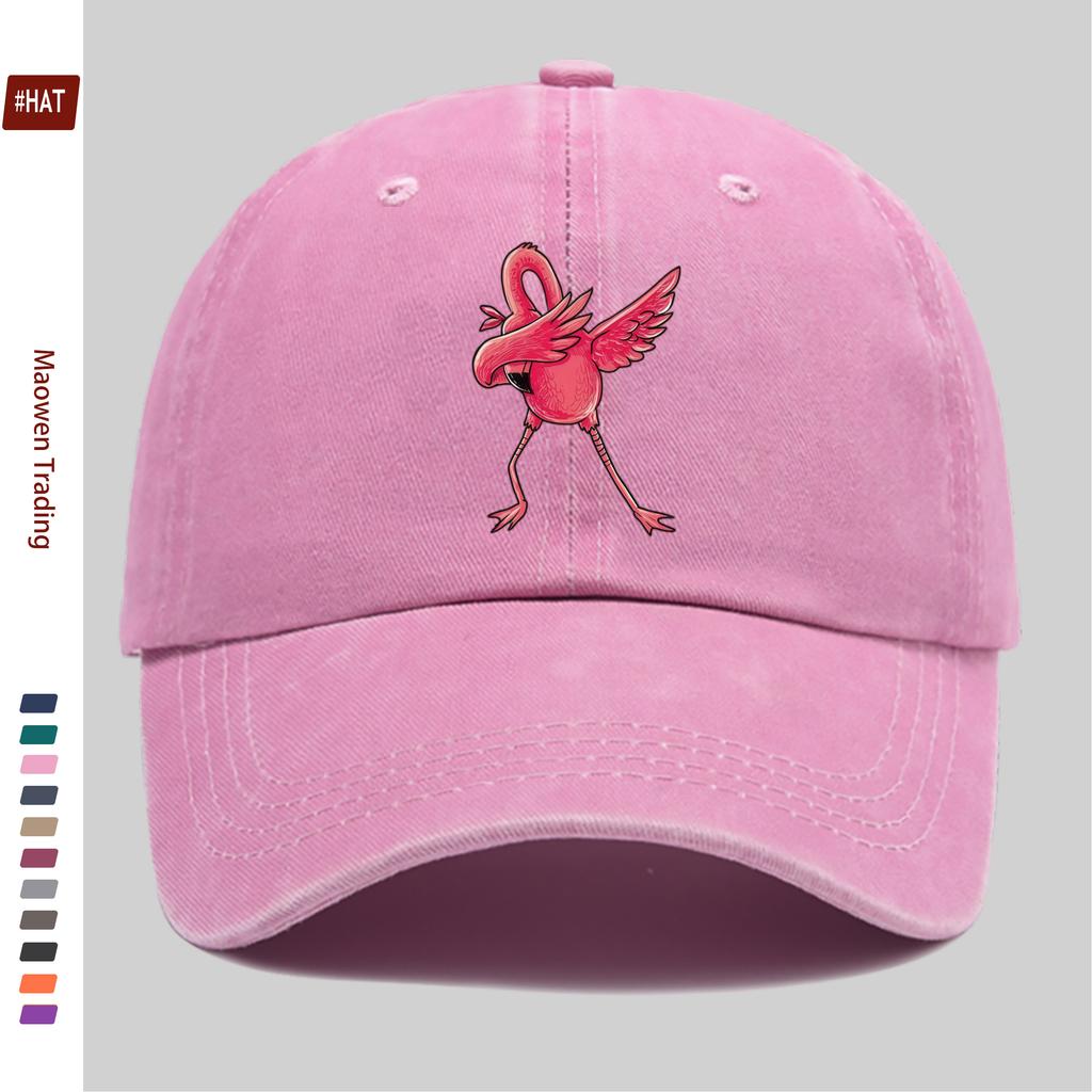 Pc Fashionable Flamingo Pattern Printed Baseball Cap Casual and Prom Printed Design Sun Hat Comfortable and Lightweight Dad H