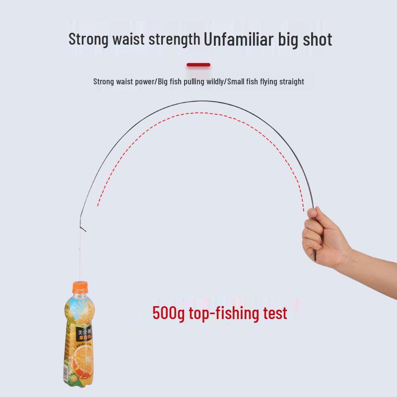 Big Five Festival High Carbon Two-Section Fishing Rod - Long Rod for Big Game, Taiwan