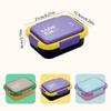 With Fork and Spoon Lunch Box Reusable Insulated Lunch Container  Box Food Storage Box  Worker