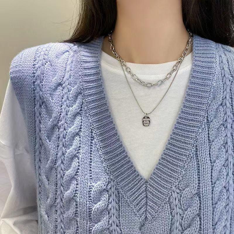 

Sparkling Lovely~ Autumn Necklace Female Niche Design Temperament Gift Necklace for Girlfriend