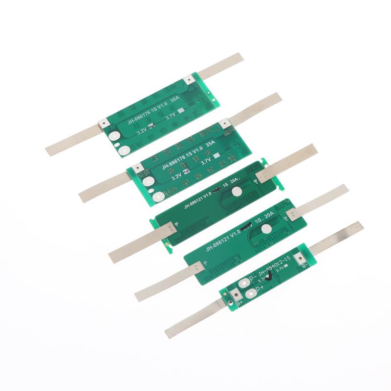 1Pcs Lithium Batteries PCM 1S 3.2V 3.7V Li-ion Lipo LFP4 5A-25A For Solar Street Lamp Charge And Discharge Protection Board