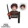 WM Blocks 6116 6137 6138 Demon Slayer Tanjirou Nezuko Inosuke Zenitsu Giyuu Rengoku Uzui Tengen Anime Bricks Building Blocks