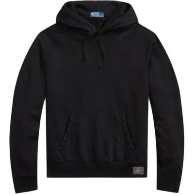 Hanorac cu glugă din fleece vopsit Polo Bărbați Hanorace 710850865-009