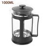 Stainless Steel Filter Home Pour-Over Coffee/Tea Heat-Resistant Glass Maker With Gift Box