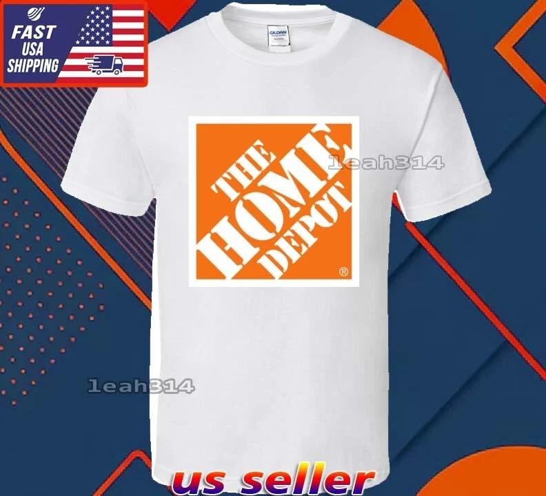 New Shirt The Home Depot Logo T-Shirt Funny American Unisex Size S-5XL S