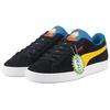Puma Garfield x Suede Unisex Dark Cheddar Celandine Vallarta Blue 384182-01