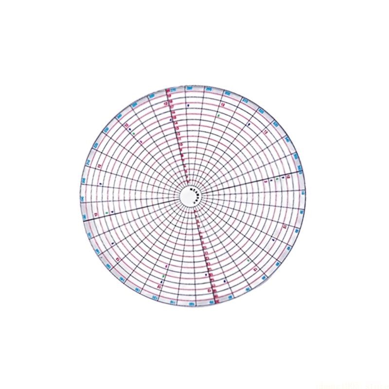 QX2E Sturdy Plastic Round Measuring Guide For Studio Use And Classroom Teaching