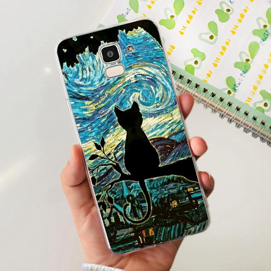 Lovely Printing Case For Samsung Galaxy J6 J6+ J600G J610G Soft Silicone TPU Back Cover For SamsungJ6 J 6 Plus 2018 Phone Cases
