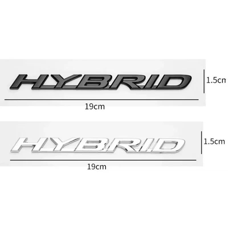 3D HYBRID Logo für Lexus RX350 NX200 ES300 IS300 LX470 LX570 Heckklappe Kotflügel Tür Emblem Abzeichen Autoaufkleber Decals Zubehör
