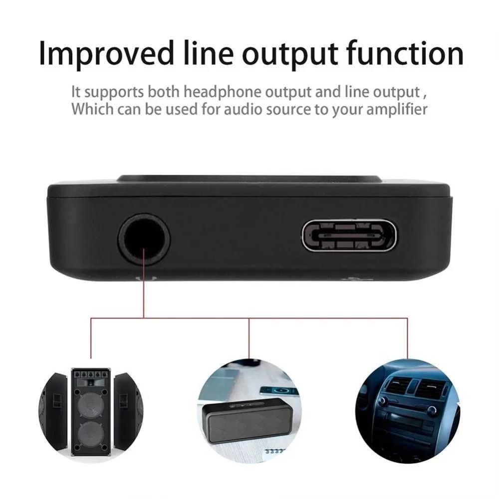 Bluetooth 5.0 Mini MP4 Player 1.8 Inch Screen Student Walkman MP3 Player  Outdoor Sports