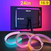 LED Light Strip Computer Screen Colar Sync Monitor Ambilight RGB Lights Ambient Lighting PC Backlight Pickup Light for Game Room