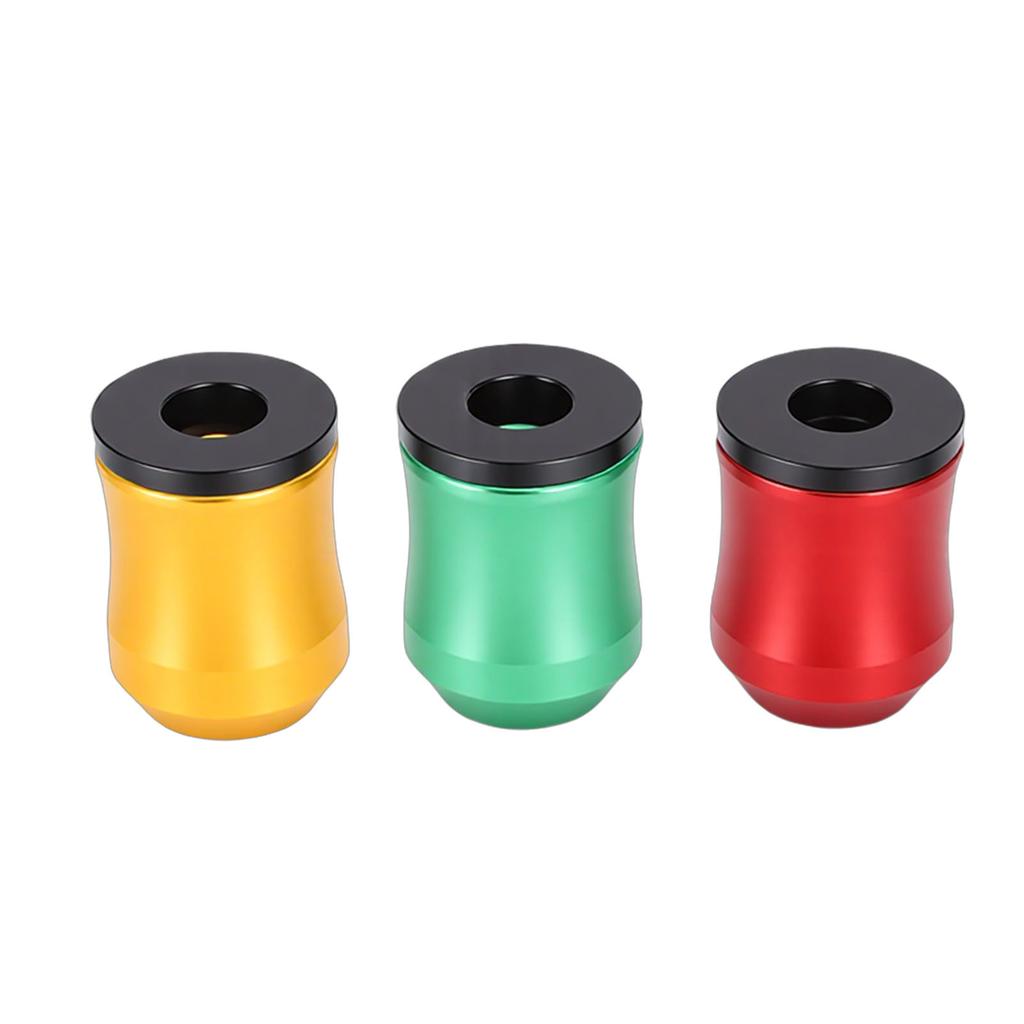 3PCS Screwdriver Head Magnet Rings Screw Drill Bit Holder Magnetizer Red Green Yellow