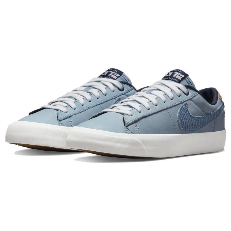 Nike Sb Zoom Blazer Low Gt Light Denim Skateboard Shoes DM8890-100