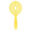Round Head Hair Straightening Comb Super Soft Glides Vented Detangling Hair Brush  For Curly Hair