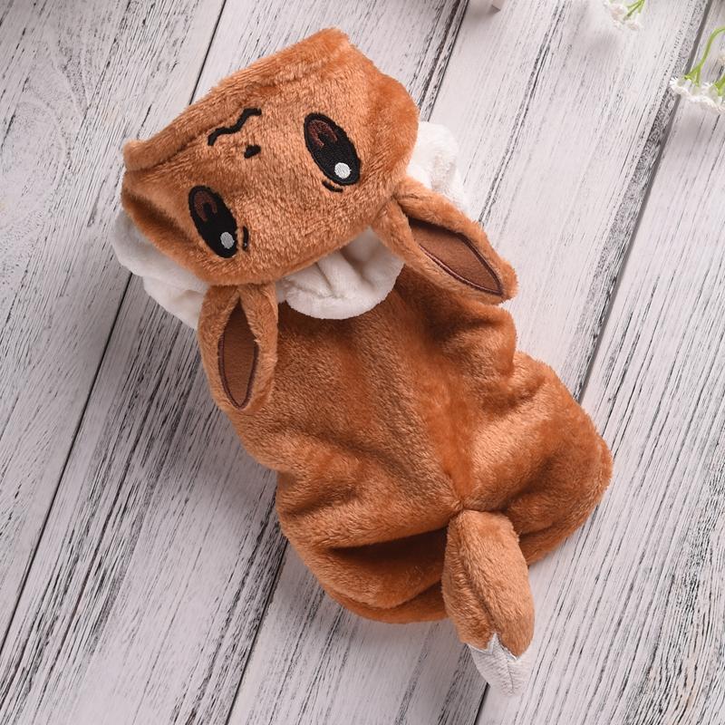Lustiges Halloween-Kostüm für kleinen Hund Fleece Warm Cosplay Haustier Corgi Französische Bulldogge Welpe Mittel Kleidung Mantel Jacke Accessoire