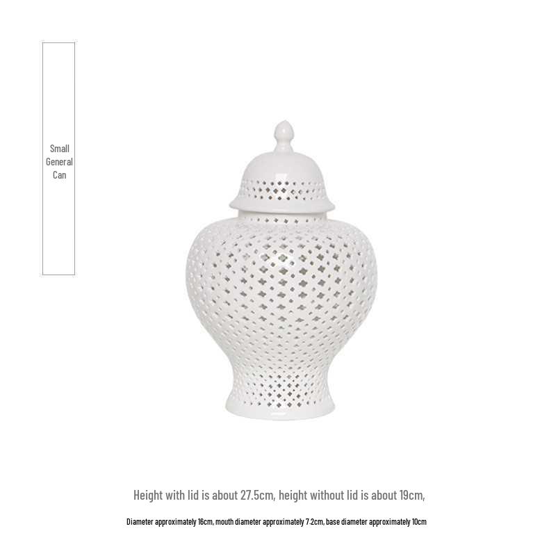 Silver-Plated Gilded Ceramic General Jar Set - Elegant Three-Piece Decor & Gift