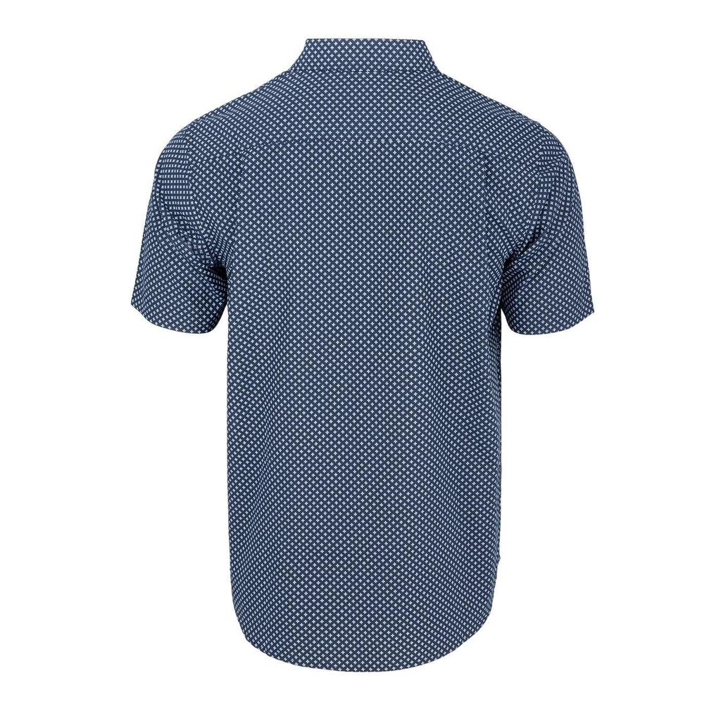 Fabric Mens Poplin Short-Sleeved Shirt