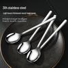304 Stainless Steel Dinner Spoon Set (4-pack)