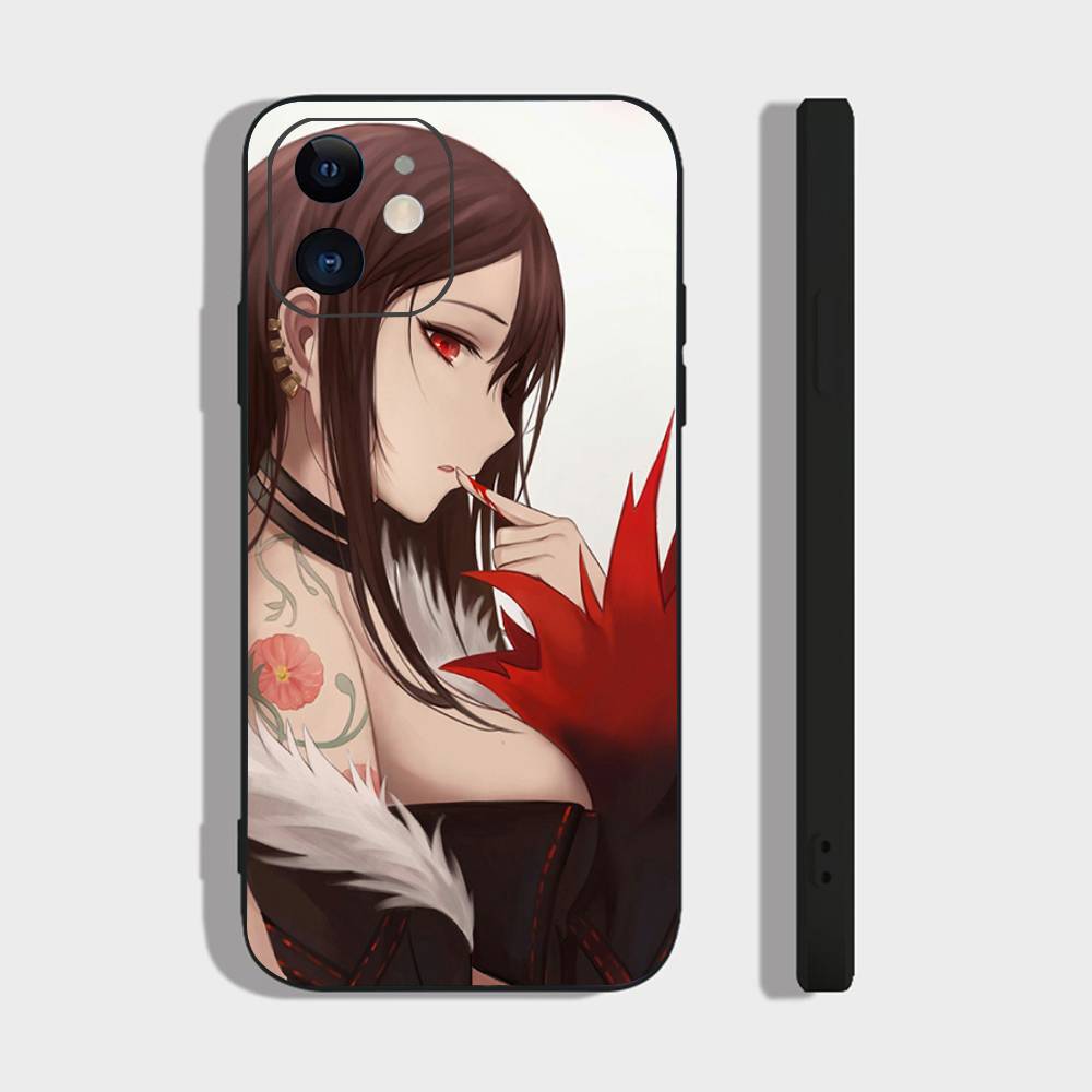 Consort Yu Animated Game Fate Grand Order Phone Case For IPhone 17 Air 16 15 14 13 Pro Max 11 12 Black Silicone Cover