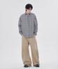 Good Life Works High Curved Wide Cotton Pants Beige