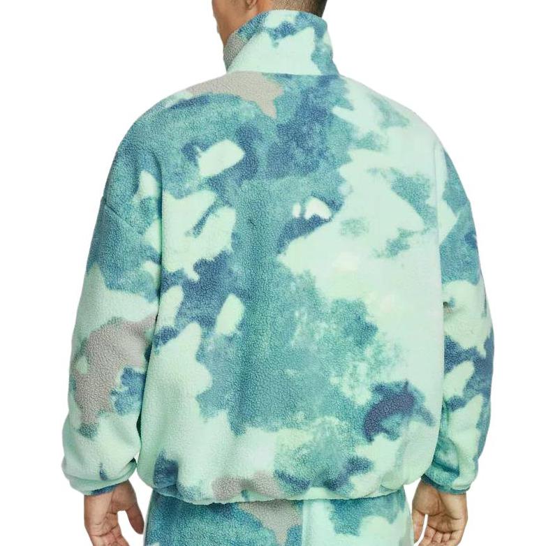 

Nike Шерпа Hz Naos Куртка флисовая с воротником-стойкой и молнией, повседневная, с логотипом, мужская куртка HV3542-345 M