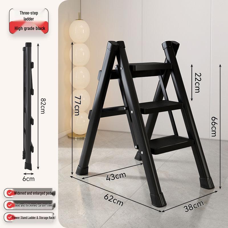 

Складана драбина подвійного призначення: Вуглецева сталь, Протиковзкий, Для приміщень/вулиці, А-подібна рама, Телескопічний