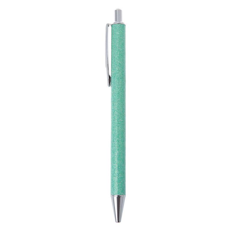 Luxury Bling Metal Ballpoint Pen 1.0mm Glitter Oil Flow Pens Office Supplies