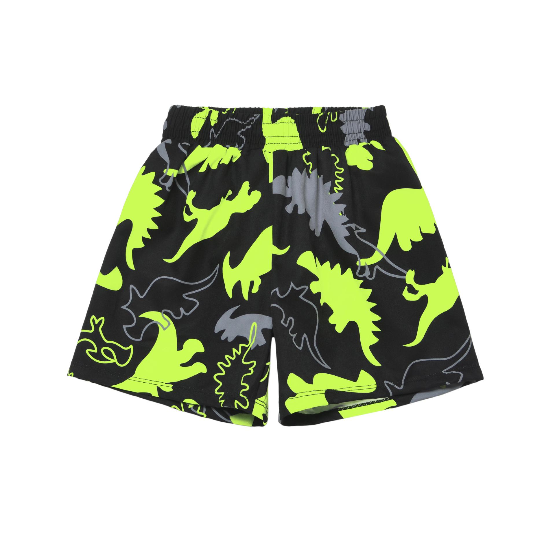 

Быстросохнущий летний купальный костюм для мальчиков: Топ с длинным рукавом и защитой от солнца на молнии и пляжные брюки 130 (Height 120cm, Up to 44 jin)