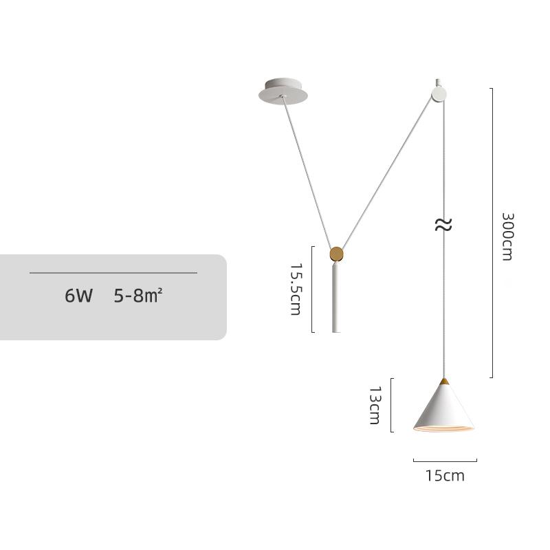 Chandelier Modern Living Room Dining Ceiling Chandelier Creative Bar Bedside Art Room Decoration Suction Ceiling Pendent Lamp