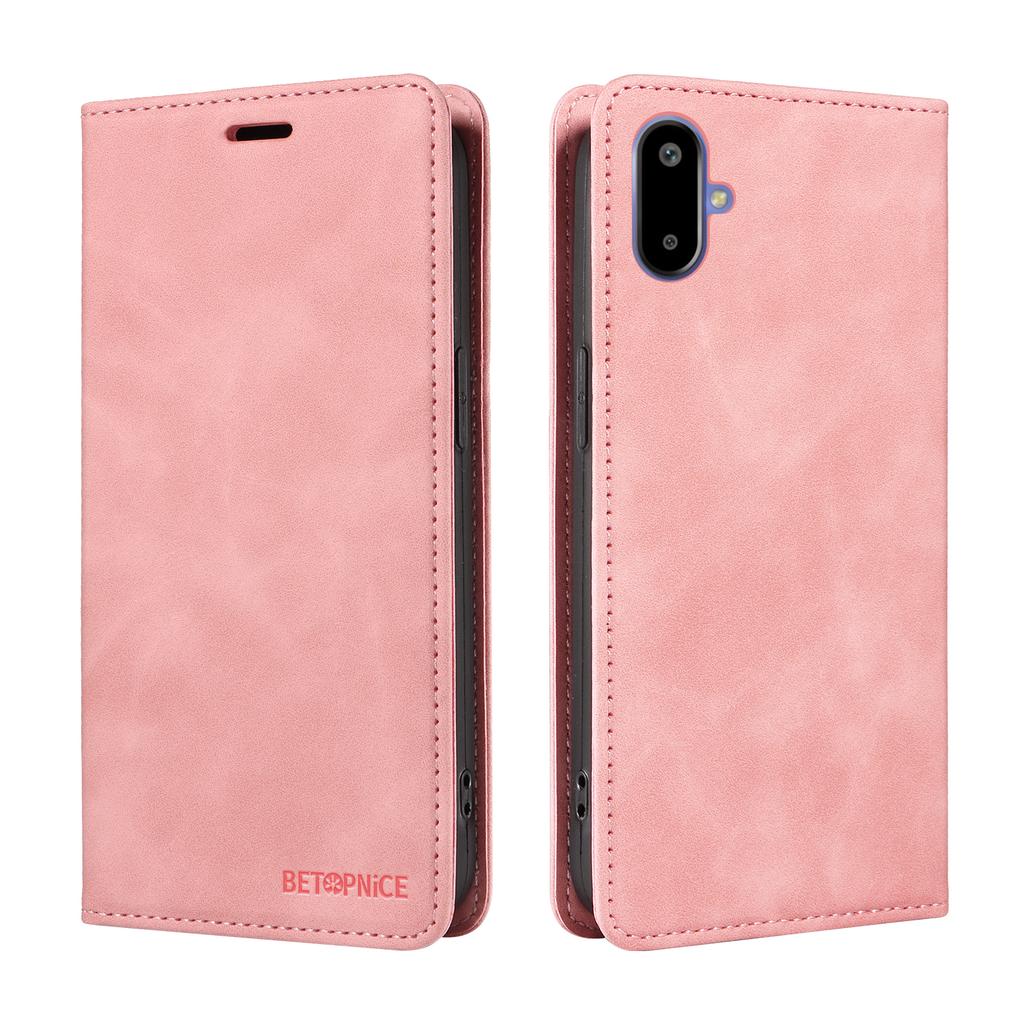 For Samsung Galaxy F06 5G Case BETOPNICE Magnetic Closure RFID Blocking Wallet Stand Leather Phone Cover