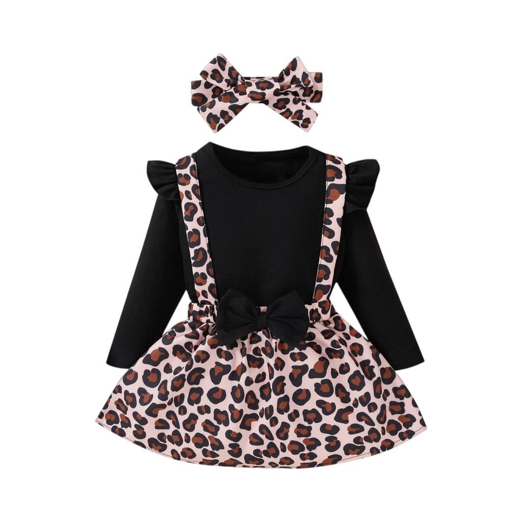 Long-Sleeve Stylish  Dress Set