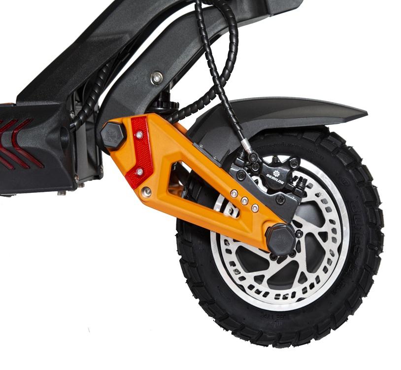 KuKirin Monopattino Elettrico G3 PRO 1200W a Doppio Motore, Autonomia 80km, 52V 23.4Ah, E-Scooter Fuoristrada con Freni Idraulici