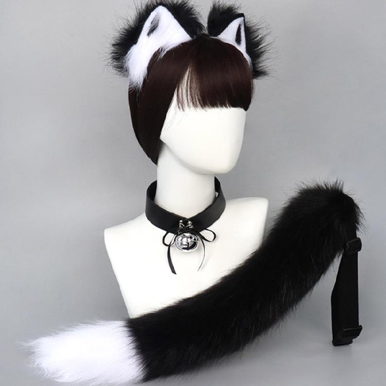 Cat Cosplay Costume Cat Ears Tail Choker Halloween Party Cat Ears Headband Tail
